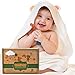 Produktbild aGreatLife Bambus-Kapuzenhandtuch Mit Gratis Kamm - Bestes Bio-Bambus- Baby-Kapuzenhandtuch - Extre Sanftes Kapuzenhandtuch - Baby-Bambus- Kapuzenhandtuch Hält Das Baby Trocken Und Warm - Umweltfreundliche Baby-Badetücher Mit Kapuze