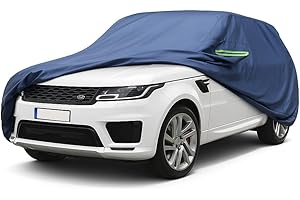 Svnqney Car Tarpaulin 10 Layers Full Garage Car Cover for Land Rover Range Rover Sport 2005-2025 Full Garage Dustproof Waterproof Car Cover Car Cover