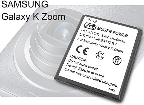 Samsung Galaxy K Zoom, 2480mAh Slim Extended Battery