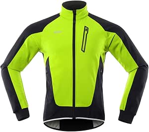 YBYWL Giacca Invernale da Uomo in Softshell Giacca da Bicicletta  Impermeabile Antivento in Pile Termico Softshell Giacca Running  (Size:XXL,Color:Verde) : Amazon.it: Abbigliamento