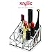 AcryliCase Acrylic Makeup & Lipstick Organizer, 9 Slots, Cosmetic Brush Holder, Beauty Display Container Clear