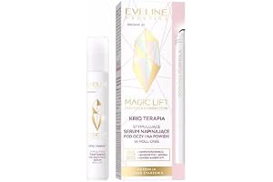 Eveline Cosmetics Magic Lift Eye & Lidserum med diamantessens och koffein – omedelbar åtstramning och utjämning Roll-On 30 ml