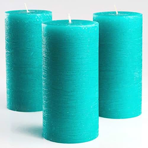 Amazon.co.uk teal candles Home & Kitchen