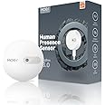 MOES ZigBee Human Presence Sensor, Equipped with 24GHz Industrial Grade Millimeter Wave Radar and Wide Temperature Operation, USB Powered, Requires MOES ZigBee Hub