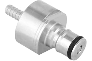 HZTYYIER Borraccia per la carbonatazione Soda Made in acciaio inossidabile con tappo a pressione Bottiglia da riempire con acqua del succo di frutta