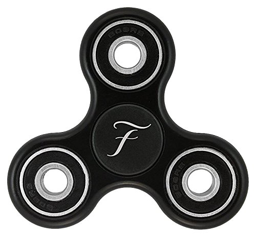 Fidgeteer Fidget Spinner EDC Toy | Anxiety and Stress Relief | Ceramic Bearings | Black Fidgeteer Fidget Spinner EDC Toy | Anxiety and Stress Relief | Ceramic Bearings | Black