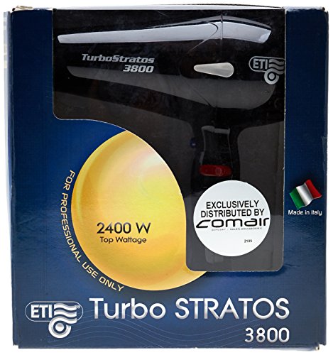Comair Turbostratos 3800 Haartrockner schwarz 2400W - 4