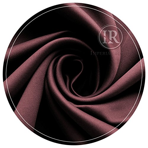 Super Soft Interwoven Thermal Blackout Ring / Eyelet Curtains (66x54, Brown)