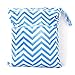 Foxnovo Waterproof Baby Cloth Diaper Nappy Bag (Blue)