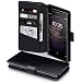 Produktbild Terrapin, Kompatibel mit Sony Xperia XA2 Ultra Hülle, [ECHT LEDER] Brieftasche Case Tasche mit Standfunktion Kartenfächer und Bargeld - Schwarz EINWEG
