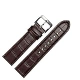 Hugo Boss Uhrenarmband 22mm Leder Braun Kroko - 659302267
