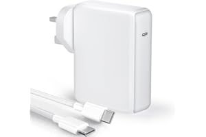 ZELENG 106W USB C Super Fast Charger,Compatible with MacBook Pro 16, 15, 14, 13 Inch, MacBook Air 13 Inch, iPad Pro 2021/2020/2019/2018, lenovo and All USB C Devices Included 7.2ft USB C to C Cable