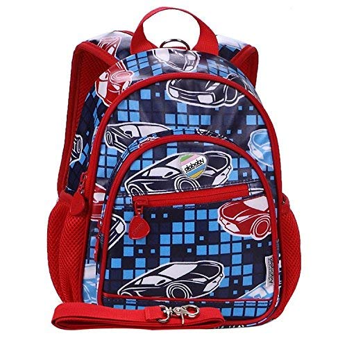 Preisvergleich Produktbild Moonwind Wasserdichte Kleinkind-Kind-Schule-Leine-Beutel Baby-Kind-Kabelstrang-Rucksack (Autorennen)