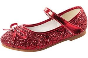 BININBOX Ballerine da Bambine e Ragazze Elegante Ragazza Tacchi Alti Principessa Mary Jane Scarpe Tacchi Scarpe da Festa di Nozze