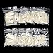Odstore 500Pcs Long Sharp False Nail Art Tips Acrylic Salon - Natural Color#3-017