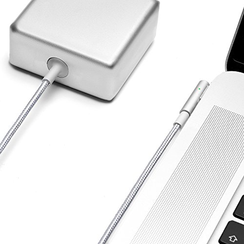 iProtect Nylon Ladegerät 60W für Apple MacBook mit MagSafe Netzanschluss in Silber – Limited Edition - 3
