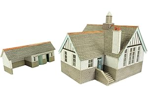 Metcalfe PO253 Village School Card Kit OO/HO Gauge