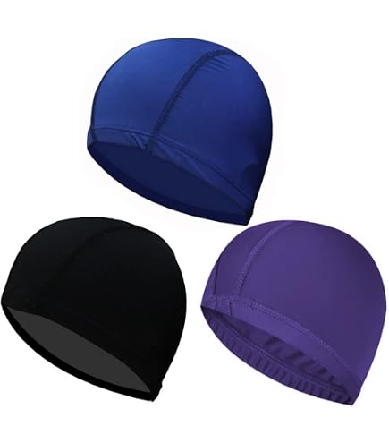 LINE Jeunesse Unisex 0029193 - Cuffia Da Nuoto In Silicone Per Bambini, Blu, Taglia Unica