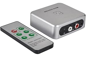 BAOBLAZE non-brand Music Digitizer 3.5mm RCA Audio Captura Adaptador Grabadora MP3 USB Flash Drive