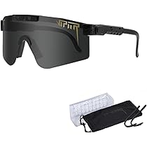KOUGMCR Sport Sonnenbrille - Polarisierte Fahrradbrille Mit UV400 Schutz