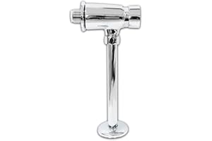 VBChome Urinal – Rubinetto a pressione 1/2", cromato Pissoir con valvola di scarico completamente cromata G1/2' in ottone cromato HH