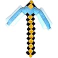 TechMax Solution Sword-Fully Made In India -Plush Soft Sword Toy (36 Cm,Grey-Pickaxe)