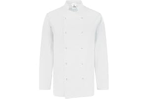 PALLTEX Nozomi LS Veste De Cuisine Unisexe pour Homme et Femme | Vêtement De Chef Professionnel | Uniforme À Manches Longues