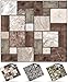 Produktbild 30 stück Fliesenaufkleber für Küche und Bad (Tile Style Decals 30xNTP 0- 4"-Multi Mosaic) | Mosaik Wandfliese Aufkleber für 10x10cm Fliesen | Fliesen-Aufkleber Folie | Deko-Fliesenfolie für Küche u. Bad (10cm - 30 stück, Multimosaik)