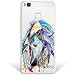 Produktbild Huawei P9 Lite Hülle, WoowCase® [ Hybrid ] Handyhülle PC + Silikon für [ Huawei P9 Lite ] Indische Pferde Sammlung Tier Designs Handytasche Handy Cover Case Schutzhülle - Transparent