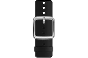 ‎WITHINGS WITHINGS - Premium Sport-Armband aus Fluorelastomer für Steel HR, HR Sport, Move ECG, Move und Scanwatch - Schwarz