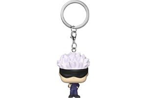 ‎FUNKO Funko Pop! Keychain: JJK - Satoru Gojo - Jujutsu Kaisen - Neuartiger Schlüsselanhänger - Vinyl-Minifigur Zum Sammeln - Strumpffüller - Geschenkidee - Offizielle Handelswaren - Anime Fans - Minifigur