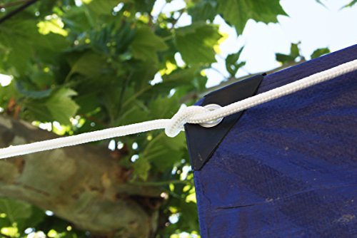 FERPRO Plane mit Ösen Wasserdicht MT. 4 x 6 - 2