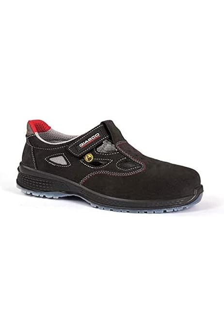 Zueco De Seguridad Portwest Steelite - Talla 36 Negro | Antideslizante, Puntera Acero, Resistente Agua