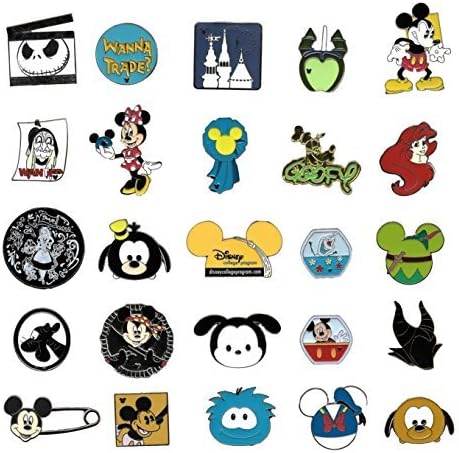 Disney Official Trading Pins Lot of 25 By Ozone Pins