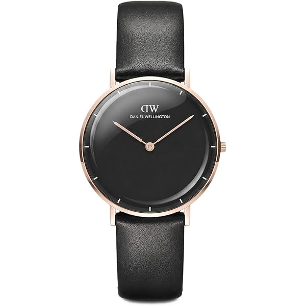 Daniel Wellington Dapper York 34mm Plated White Dial Leather
