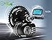 Produktbild 36V 250W TSDZ2 tongsheng Brushless Geared Mittelmotor Central Drive Motor eBike Conversion Kit Controller 42T Chainwheel Torque Sensor VLCD5 include Thumb throttle and Pair of brake levers