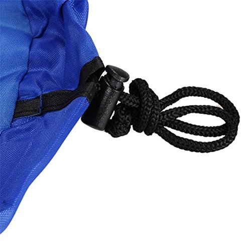 panniuzhe Kinder Play Matte Faltbare Baby Spielzeug Aufbewahrung erhalten Tasche für Home, Outdoor Picknick, Strand Teppich über 152,4 cm blau - 5