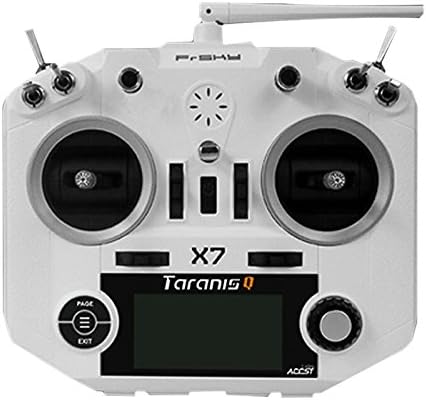 GEHOO FrSky ACCST Taranis Q X7 Transmitter 16CH QX7 Transmitter TX No Receiver Remote Control for RC Racer Drone White
