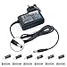 Price comparison product image TAIFU Universal 12V AC Adapter With 6 Tips for Bose Companion 2 Series II III 2 3 PC Speakers Multimedia System JOD-48U-08A PT 263027; Western-Digital Wd My Book Dual-Option USB External-Hard-Drive HDD; BROTHER P-Touch Edge Label Maker PT-D400 PT-E300 PT-E500 PT-E550W PT-H300 PT-P700 PT-P750W UU324-1220 Labeler; RCA Portable Dvd Player Drc69705 Drc69705e22 Drc79982; Cradlepoint Mbr95 Mbr1000 Mbr1200 Mbr1400 Wi-Fi Broadband Router; Yamaha Keyboard 76 88 Keys PA-1 PA-1B PA-4 PA-130 PA-150 etc
