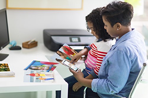 HP ENVY Photo 7130 Multifunktionsdrucker (Fotodrucker, Scanner, Kopierer, WLAN, Airprint) mit 4 Probemonaten HP Instant Ink inklusive,Schwarz