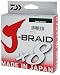 Produktbild DAIWA J-Braid X8 8-fach rundgeflochtene Angelschnur, 300 m Spule, dunkelgrün, 9 kg