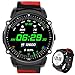 Produktbild Intelligente Sport-Uhr GPS-gesunde Herzfrequenz-Uhr 1,26 Zoll MTK2503 HD TFT Touch Screen Bluetooth 4.0 IP68 imprägniern Kompass-Mehrfachmodus-Bewegungs-Steuerung (Red)