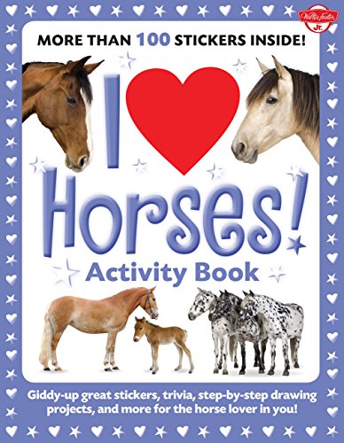 Descargar Gratis I Love Horses! Activity Book: Giddy-up great stickers,
trivia, step-by-step drawing projects, and mo Libro