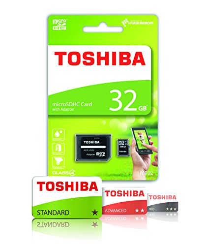Toshiba HIGH SPEED M102 Micro SDHC 16GB Klasse 4 Speicherkarte (bis zu 4MB/s lesen) - 2