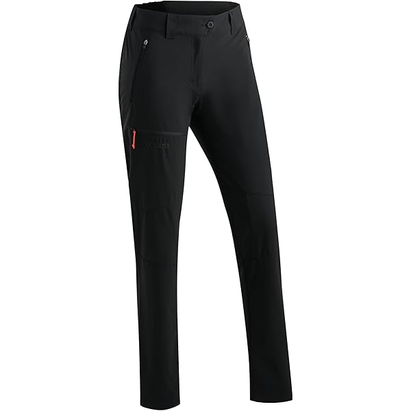 Maier Sports Dames T-Zipp-Off Nata, zwart, 21