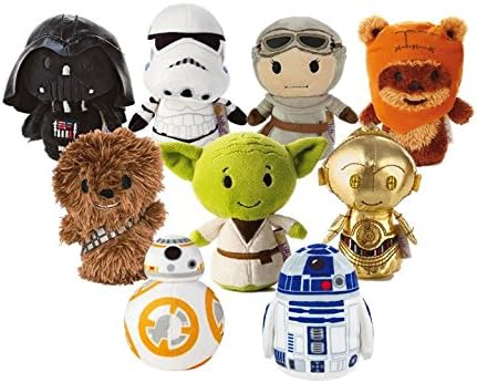 Hallmark Star Wars Itty Bitty Set of 9 Soft Toys