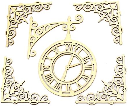 YOURBETTER Hollow Wooden Shape Craft Embellishments Wood Art Craft Shapes Ornament for Wedding DIY