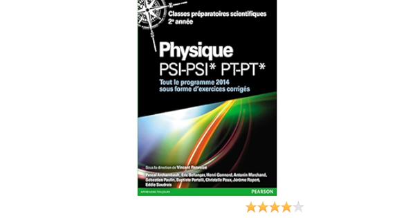 Physique Psi Psi Pt Pt Classes Preparatoires Scientifiques 2e Annee Cap Prepa Ebook Renvoize Vincent Amazon Fr