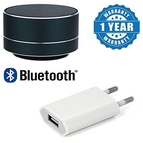 Drumstone Wireless 3W Portable Bluetooth Metal Speaker Support Sd Card, Fm Radio with 1 Amp USB Power Wall Adapter Compatible with All Smartphones RS.349 (65.00% Off) - Amazon Drumstone Wireless 3W Portable Bluetooth Metal Speaker Support Sd Card, Fm Radio with 1 Amp USB Power Wall Adapter Compatible with All Smartphones RS.349 (65.00% Off) - Amazon