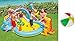 Produktbild Aufblasbarer XL Aufstellpool Spiel Pool Planschbecken Kinderpool Kinderplanschbecken Schwimmbecken Wasser Spielzeug Playcenter Spiel-Center Dino für Kinder Terrasse Garten 333 x 229 cm